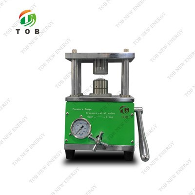 Vökvakerfi Coin Cell Crimping Machine